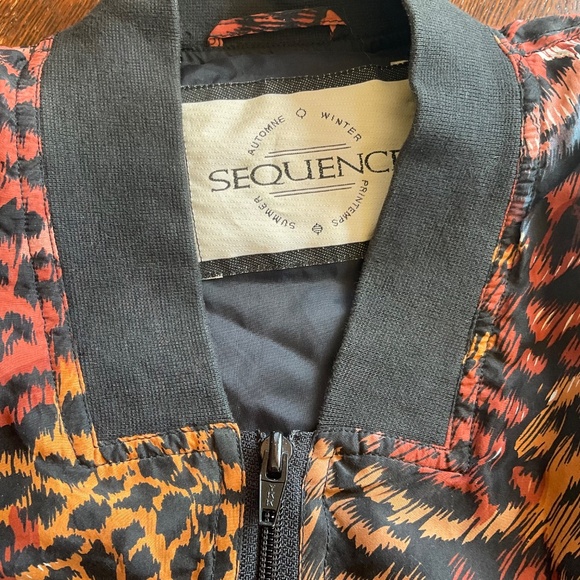Jacket  by  SEQUENCE .. RETRO  SIZING in pics - Picture 2 of 11